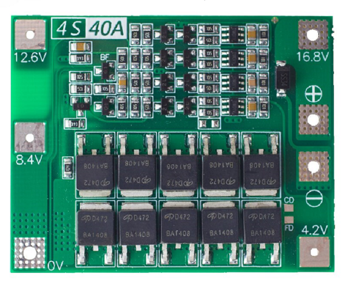 3S/40A Li-ion Lithium Battery Charger Protection Board 18650