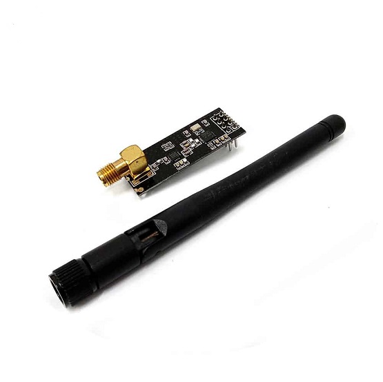 NRF24L01 + PA + LNA Wireless Module with Antenna view 2