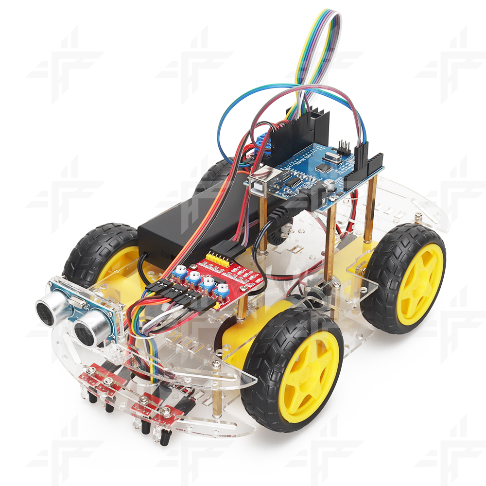 NKT0041 4WD Car Robotic Kit Education DIY For School Children