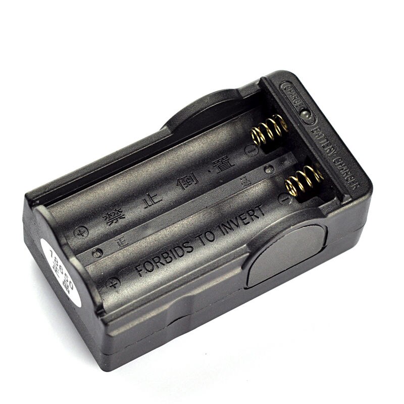 Dual Slots 18650 3.7V Lithium Battery Charger view 3