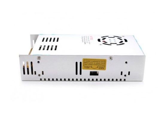 SMPS 110V/220V AC as Input to DC 24V 15A Power Supply for LED Strip, CCTV view 2