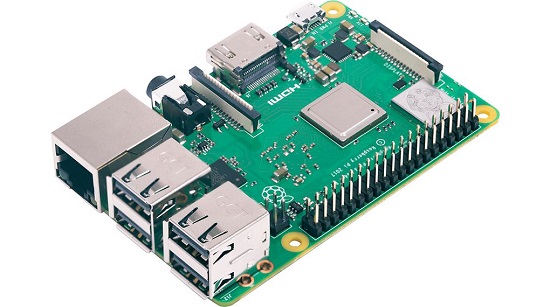 Raspberry Pi 3 Model B+ view 2