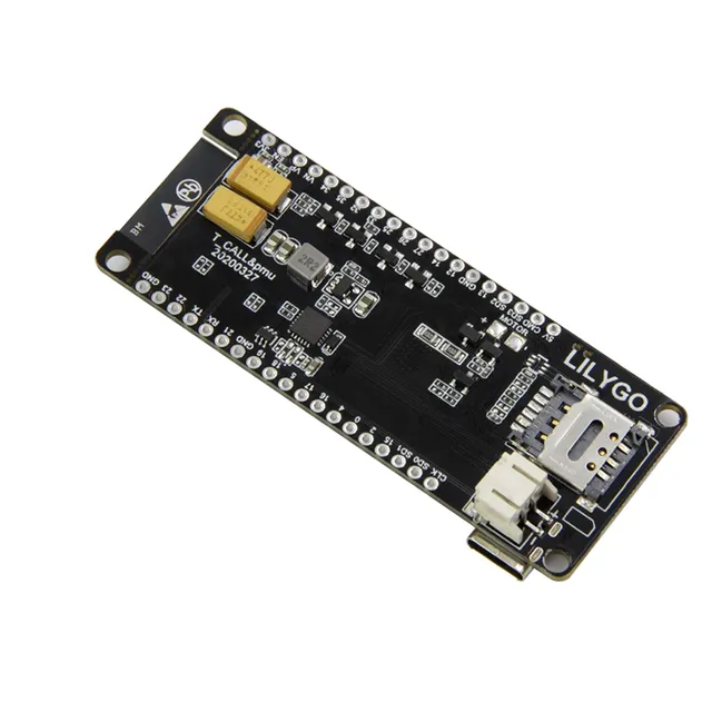 LILYGO TTGO T-Call V1.3 ESP32 Wireless GPRS Antenna SIM Card SIM800H Module view 2