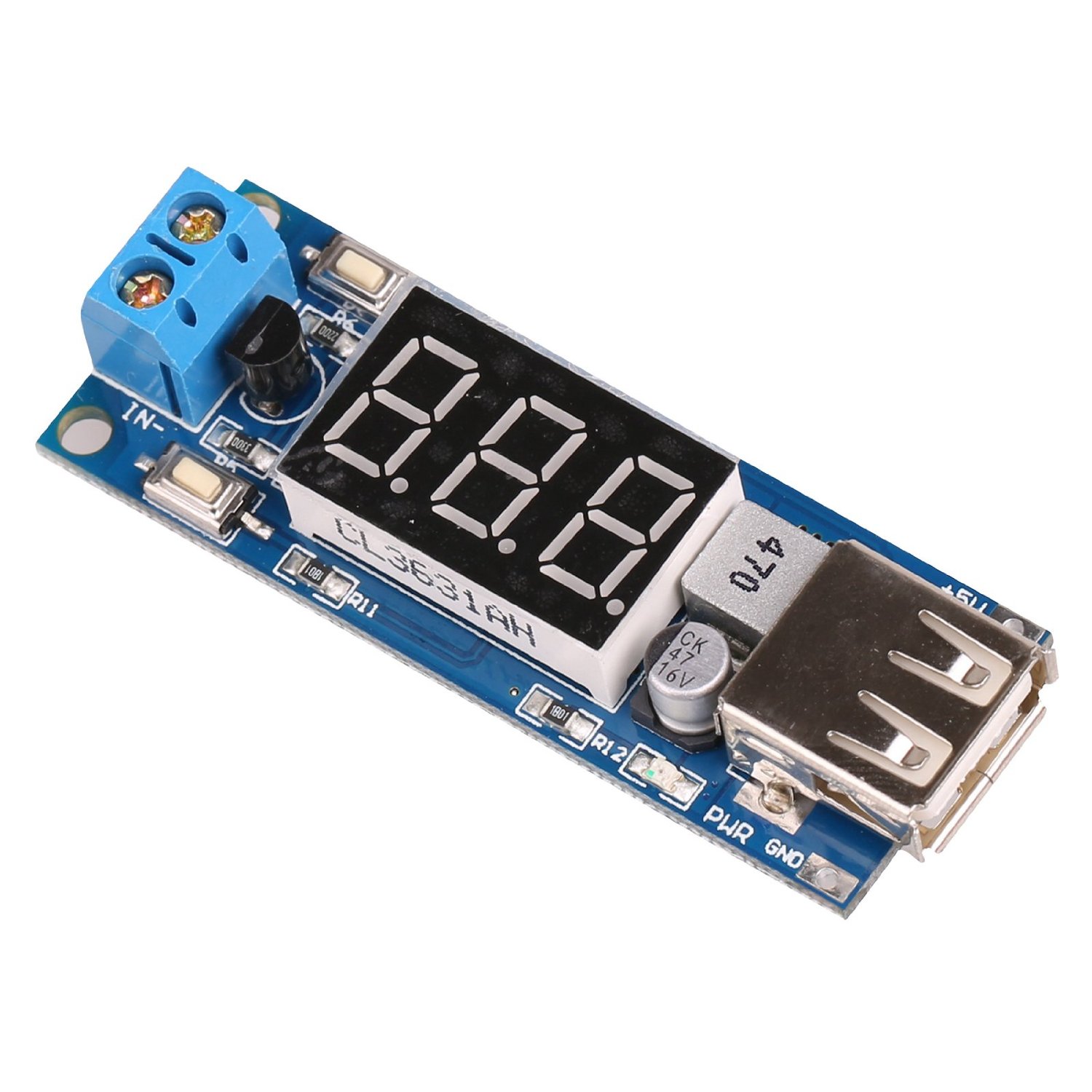 DC4.5V-40V to 5V 2A USB Step Down Power Module