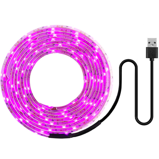 5V USB Led Plant Grow Light 3m Strip for Seeds Flower Greenhouse