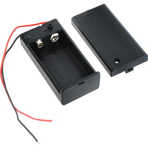 9v Battery Holder with ON/OFF Switch 9 Volt Box Pack Power Toggle