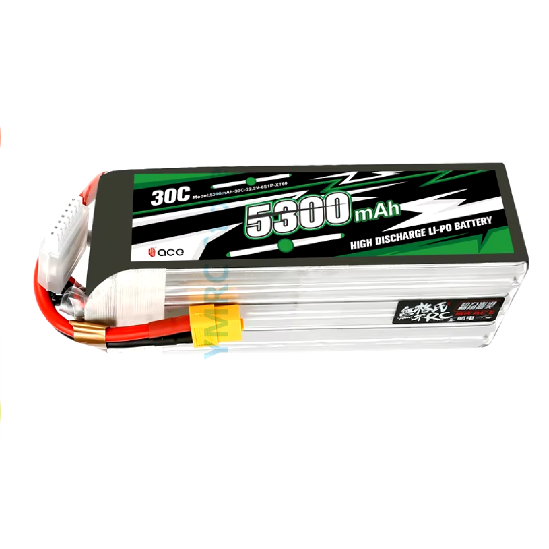 Lipo Battery 6S 5300mAh 22.2V Gens ace for Align Helicopter Airplane Car Boat RC Accessories