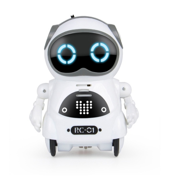 Pocket Robot Mini Robot Toys Gift Talking Interactive Dialogue