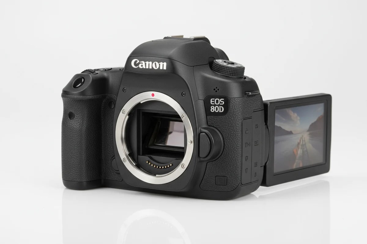 Canon Eos 80D DSLR Camera - STS