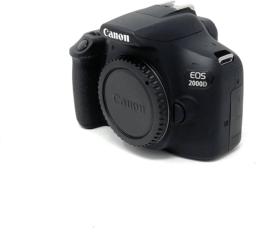 Canon Eos 2000D DSLR Camera view 2