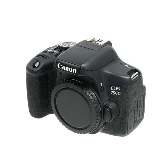 Canon Eos 750D DSLR Camera view 3