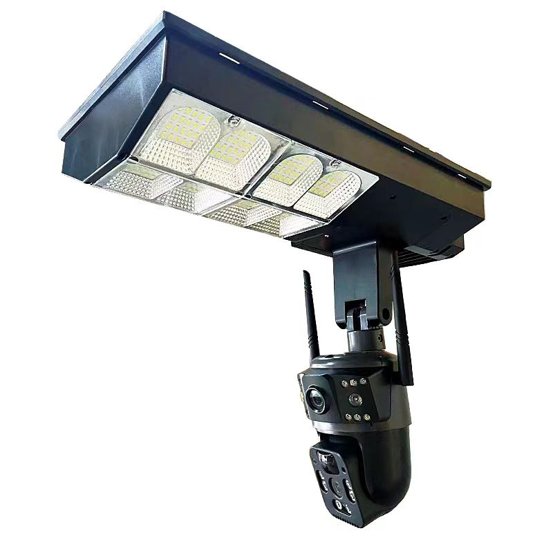 4G Solar 3-IN-1 Street Light Security Camera view 2
