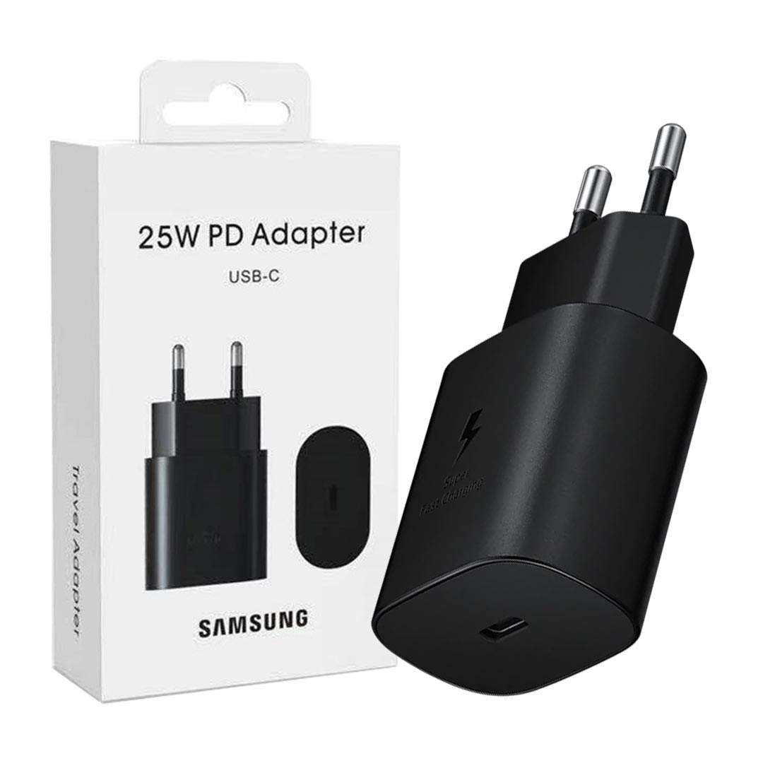 Samsung 25W PD Adapter USB-C to USB-C Cable view 3