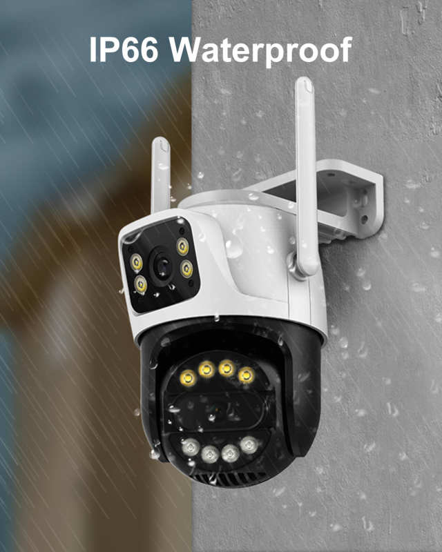 Dual Lens Smart Outdoor Camera view 2