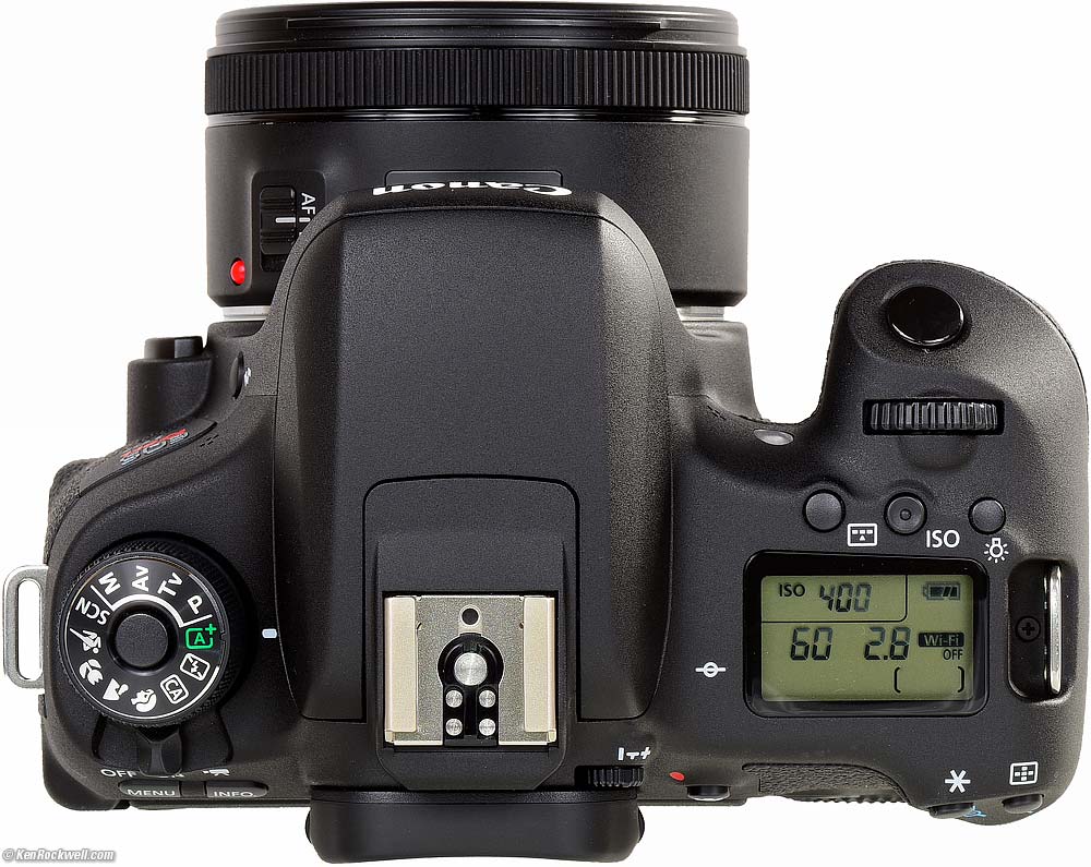 Canon Eos 760D DSLR Camera view 2