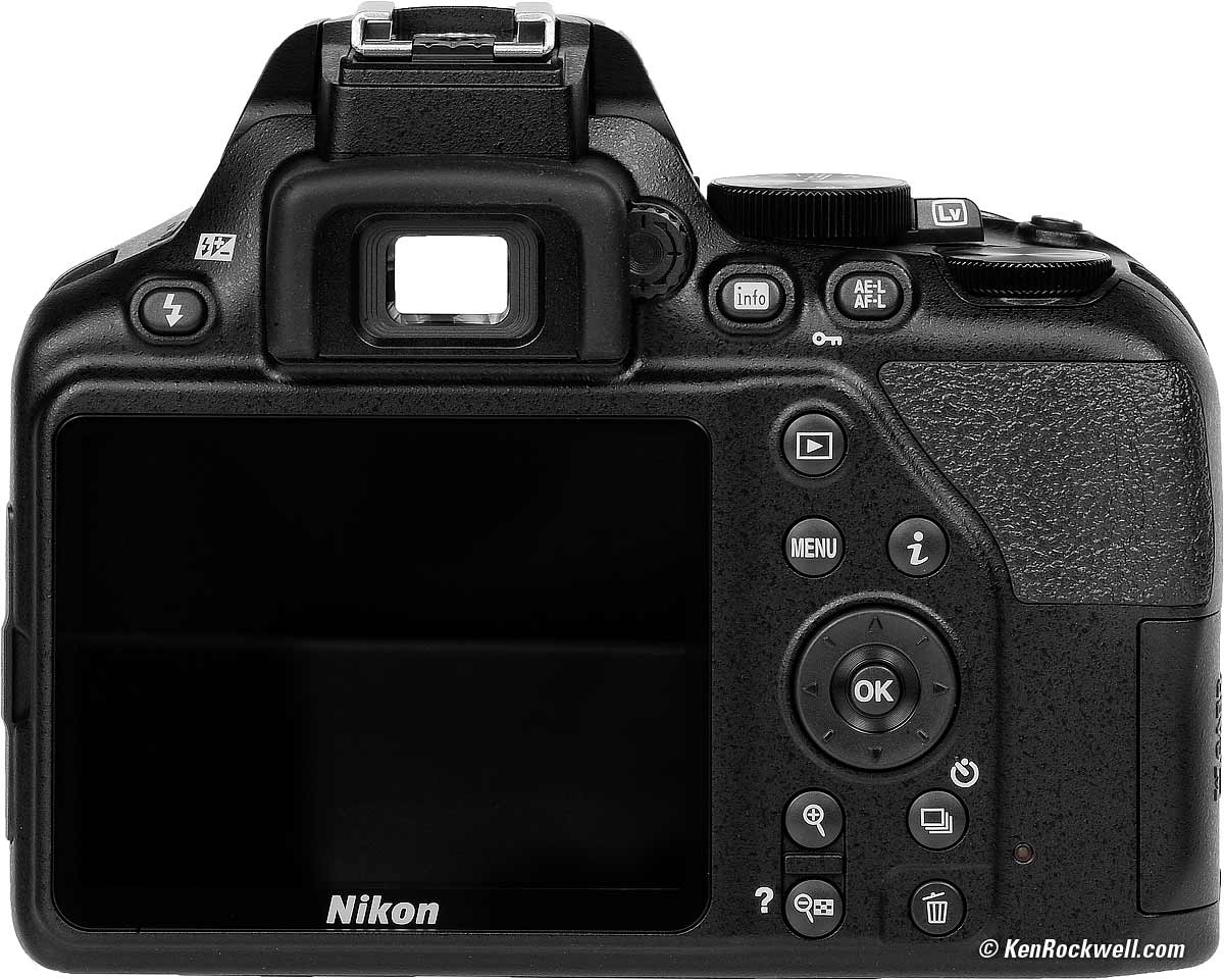 Nikon DSLR D3500 Camera view 3