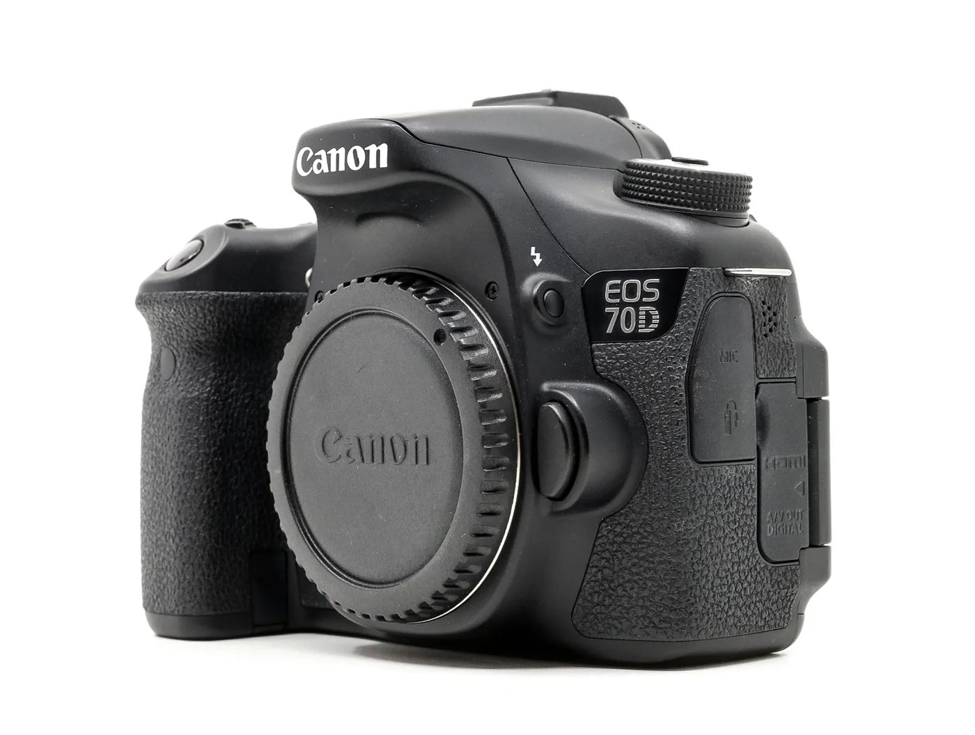 Canon Eos 70D DSLR Camera view 2