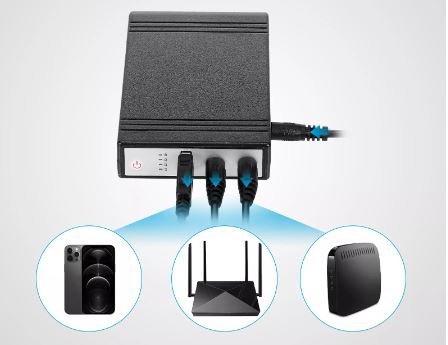 Mini DC Power Bank Power supply 5V,12V view 2