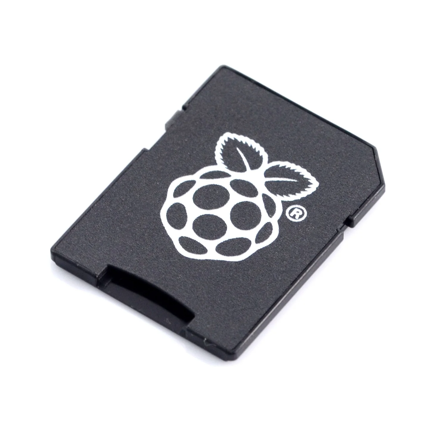 MicroSD - SD card adapter with Raspberry Pi logo