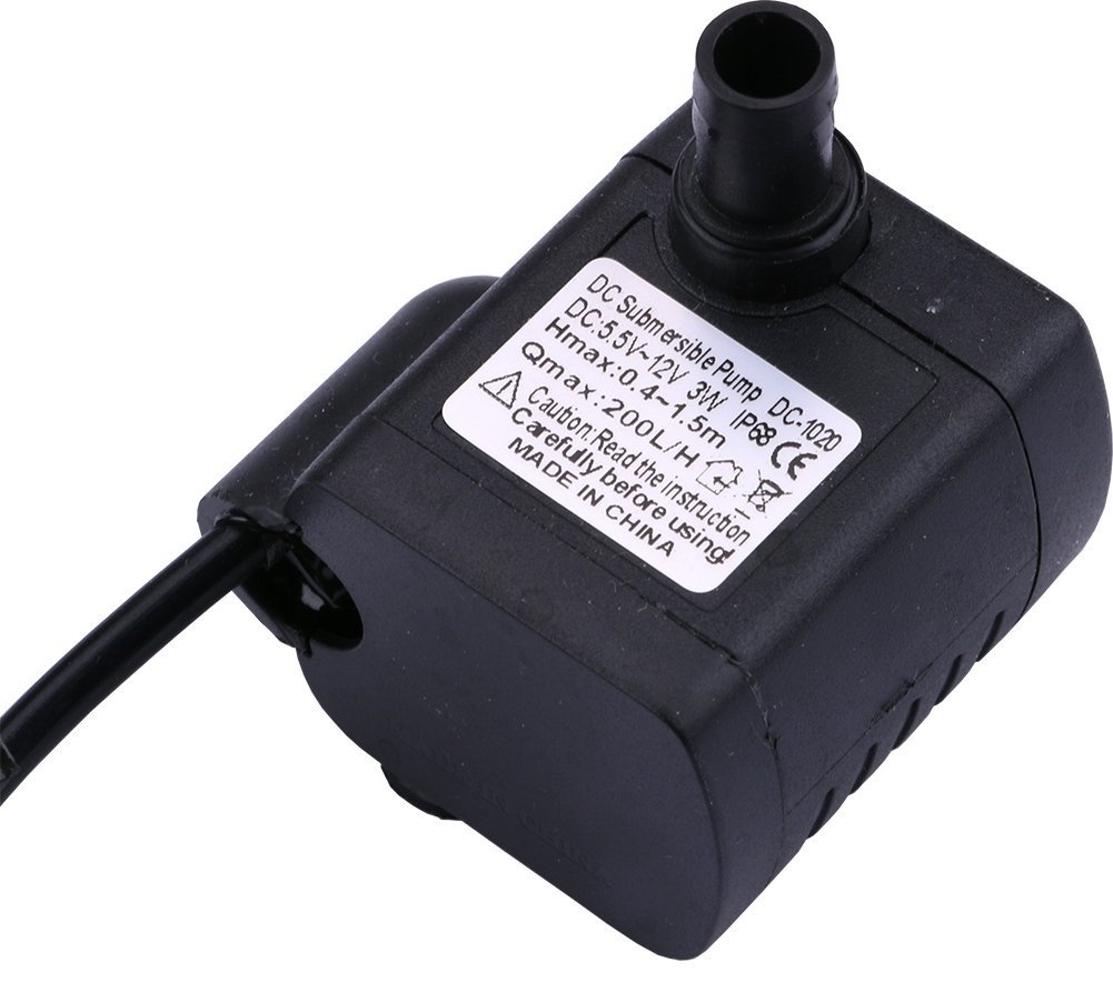DC 5.5V- 12V 3W 200L/H Submersible Water Pump view 3