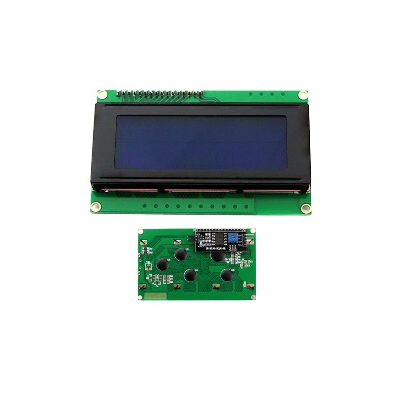 20x4 LCD Display with I2C Interface