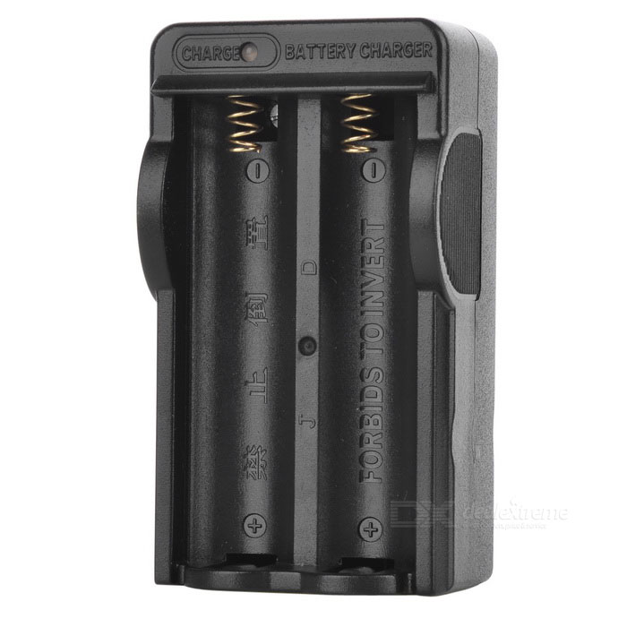 Dual Slots 18650 3.7V Lithium Battery Charger