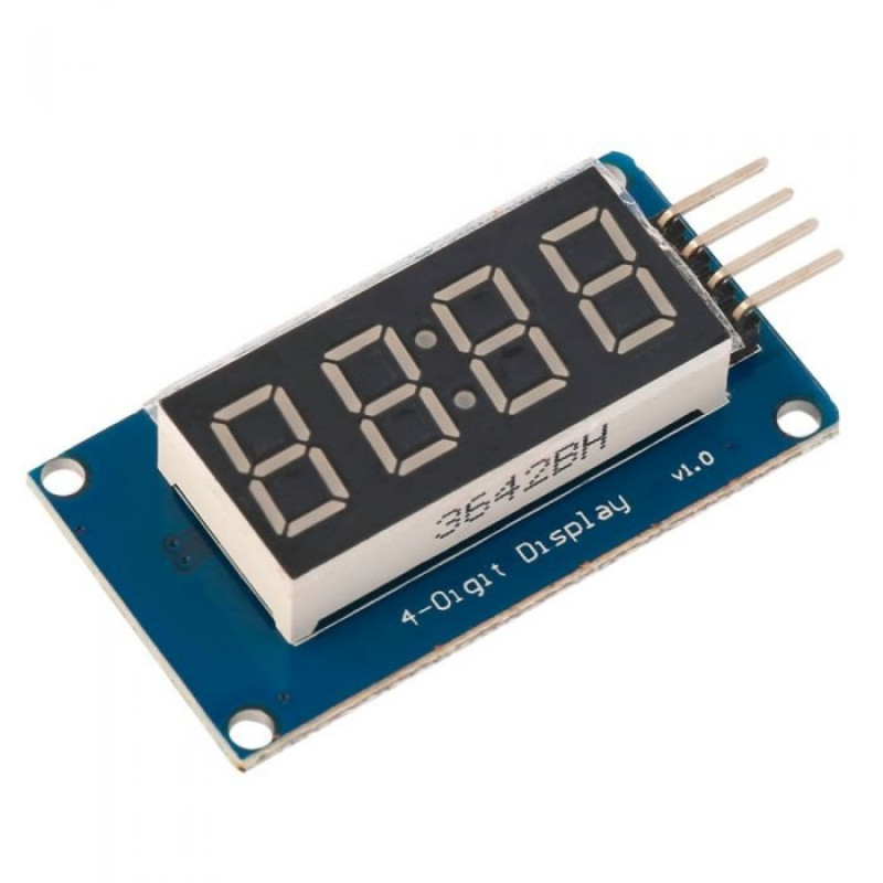 TM1637 LED Display Module For Arduino 7 Segment 4 Bits 0.36Inch Clock RED Anode Digital Tube Four Serial Driver Board Pack