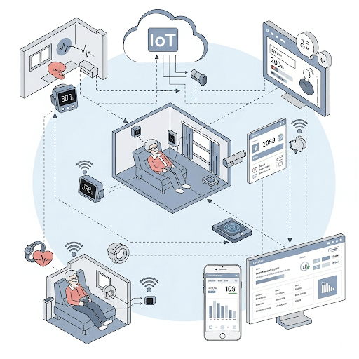 IoT-Based system for monitoring health conditions of eldery people in Rwanda