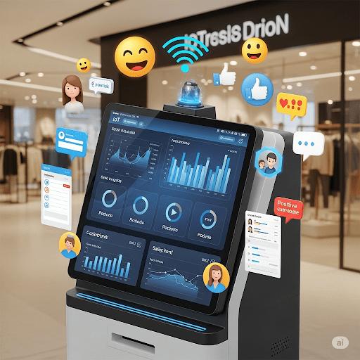 IoT Based Customer Satisfaction Machine - STS Project Implementation