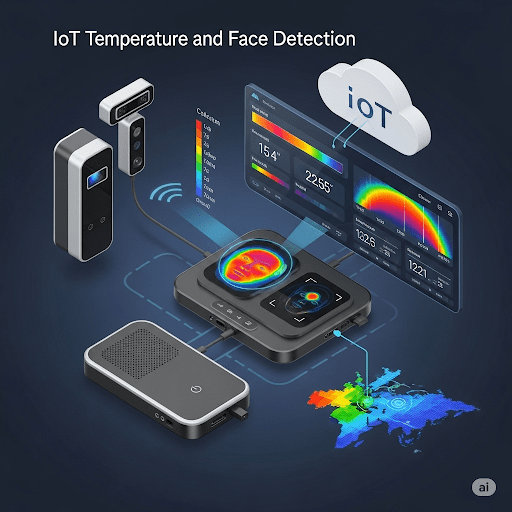 TEMPERATURE AND FACE DETECTION SYSTEM