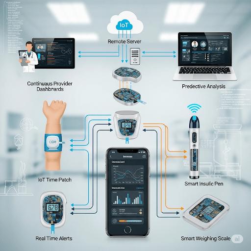 Design and implementation of an IoT-Based diabetes remote monitoring system - STS Project Implementation