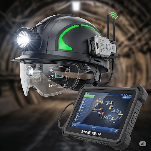 Smart miner helmet and monitoring system - IOT Project - STS Project Implementation