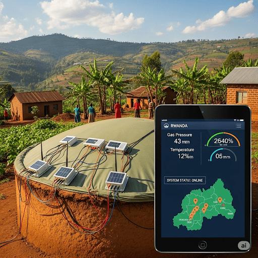 IoT based biogas status monitoring system - STS Project Implementation