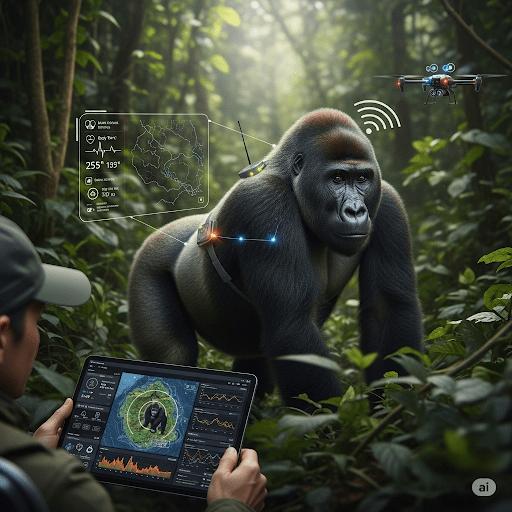 IoT Based Gorilla monitoring system - STS Project Implementation