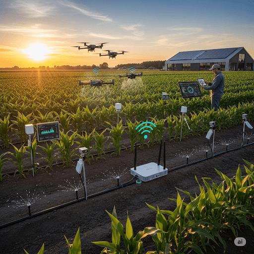 Smart agriculture - IOT project - STS Project Implementation