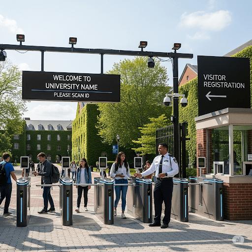 College gate check management system - IOT project - STS Project Implementation