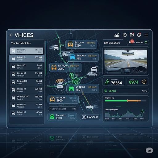Vehicle tracking and management system - STS Project
