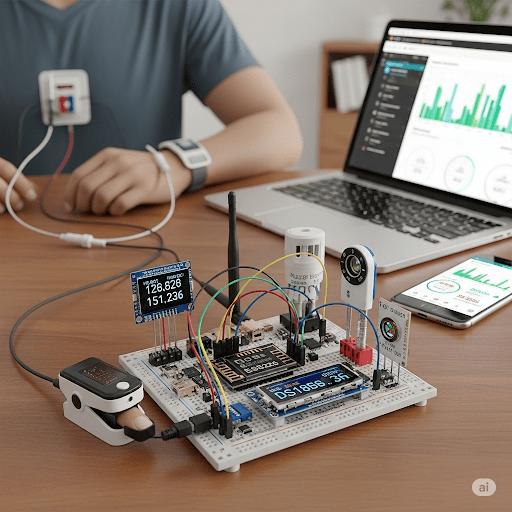 IoT Based Patient Health Monitoring System using ESP8266 - STS Project Implementation