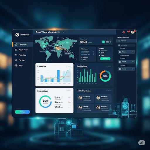 Smart Village Migration and Immigration System - STS Project Implementation