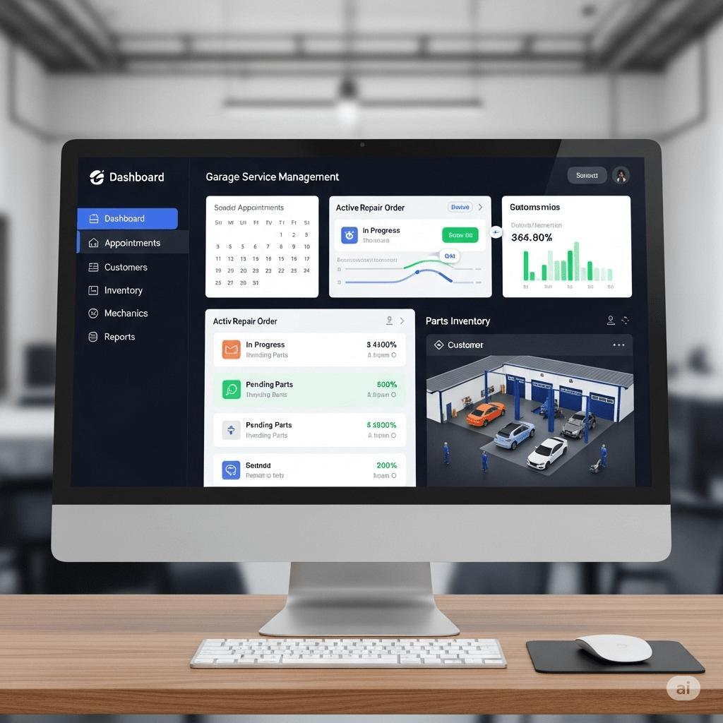 Garage service management system - STS Project Implementation