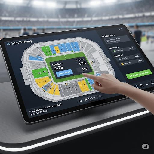 Stadium seat booking system - STS Project
