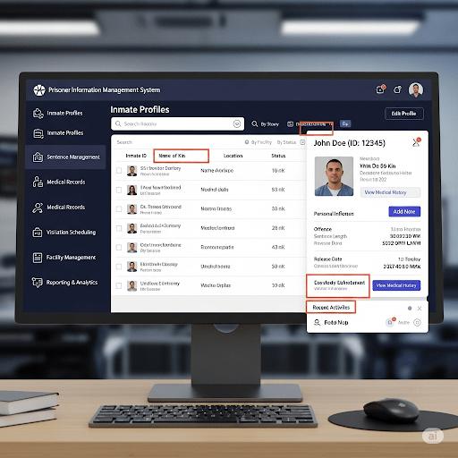 Prisoner's Management Information System - STS Project Implementation