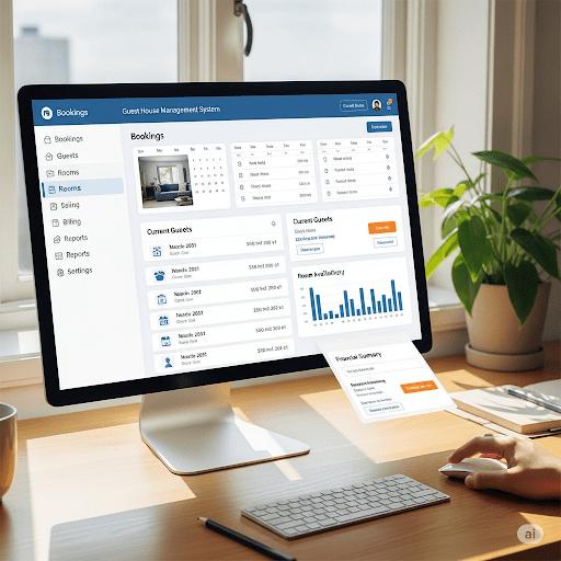 Online Guest house Management System - STS Project