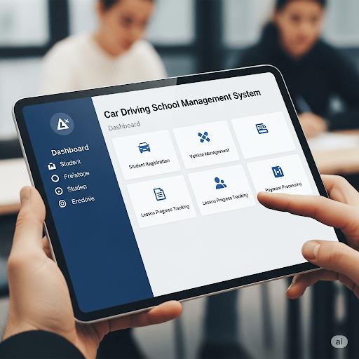 Car Driving School Management System - STS Project Implementation