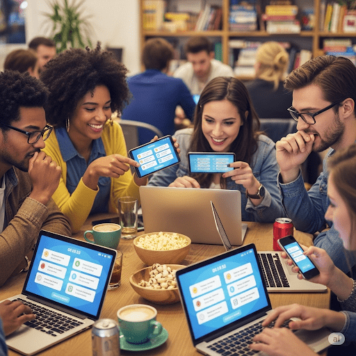 An online quiz game