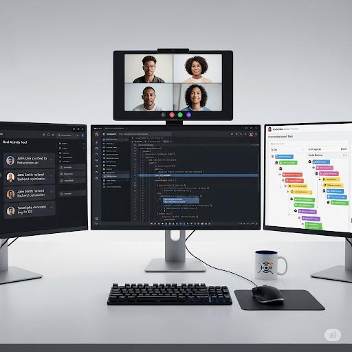 Developer collaboration platform - STS Project Implementation