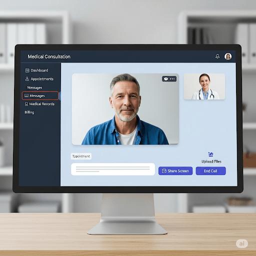 Medical Consultation Web App - STS Project Implementation