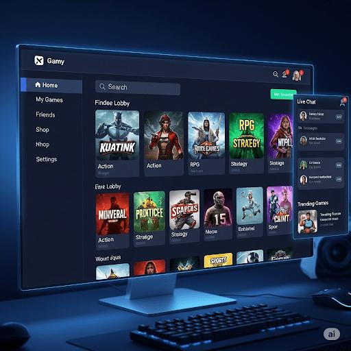 Online Gaming Apps - STS Project Implementation