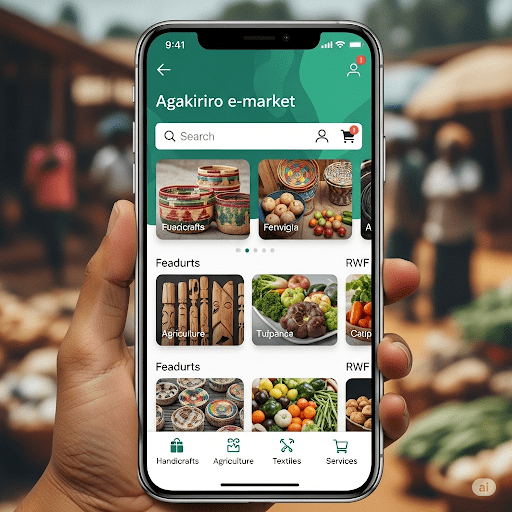 AGAKIRIRO E-MARKET MOBILE APP