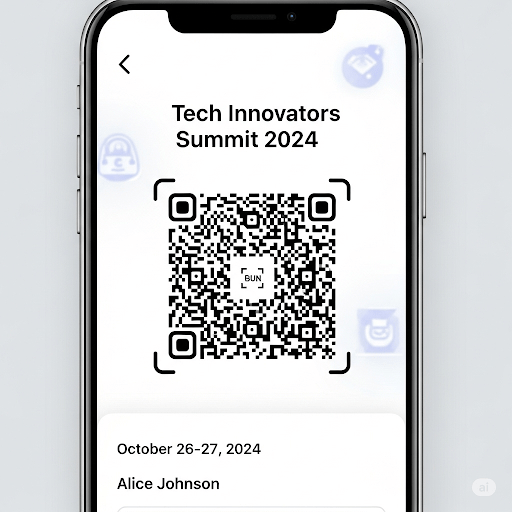 Event Registration System using QR Code - Mobile application project idea